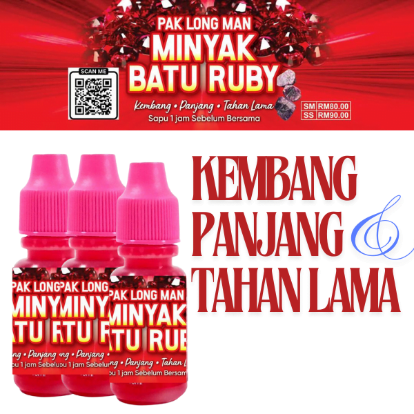 Minyak Batu Ruby Paklong Man